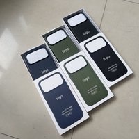 Compatible Phone Case Leather New IPhone Pro Max Fiber Texture Magnetic With Animation 17 Air