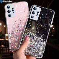 Luxury Bling Glitter Star Case Huawei P40 Pro P30 Lite P20 P50 Honor 50 20 Pro 8X 10 Mate 20 Y7 Y9 2019 P Smart 2021