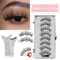 5-Pair Magnetic Eyelashes Set – Reusable False Lashes With Clips For Daily Wear (Easy To Apply)