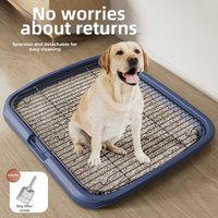 Extra Large Flat Dog Toilet Anti Stepping Potty Pet Supplies Small Medium Sized Dogs Large Spacing