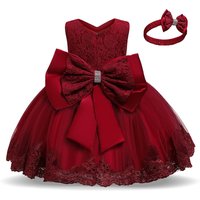 2023 New Fashion Wedding Birthday Party Dress Christams Dress For Girl 1-5 Years Girls Dress Elegant Tutu Vestidos Kids Clothes