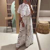 Elegant Lace Leisure Suit Comfortable & Stylish Two Piece Set