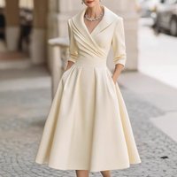 Clothing Elegant Slimming Dress European American Style Clothing