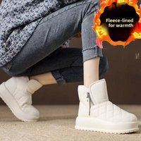 Winter Boots 2024 Waterproof Non Slip Thickened Warm Cotton Shoes Northeast