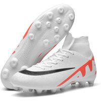 Soccer Shoes High Top Football Shoes Actual Artificial Turf Football Shoes Nail Training Shoes