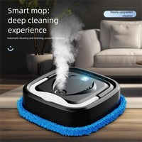 Smart Home Dry Wet Dual use Humidifying Spray Mopping Robot Vacuum Cleaner All One Machine