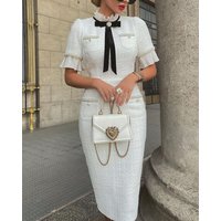 rough style small fragrant dress