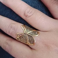 European American Alloy Butterfly Adjustable Open Animal Ring Wholesale Manufacturer