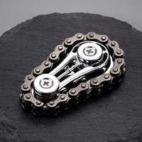Gear car chain fingertip gyroscope chain decompression gyroscope decompression artifact toy boring artifact fun