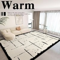 French Inspired Boucle Rug – Waterproof & Non Slip Luxury Mat Living Room Bedroom & Tea Nook 