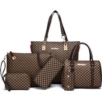 Autumn and winter new fashion six piece mother and child bag handbag single shoulder crossbody women's bag