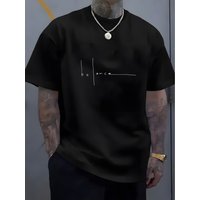 100 Cotton Spring summer Long Sleeved Round Neck T Short Sleeved T shirt Top Loose Casual Print