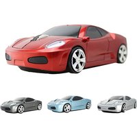 Xinweiqing 2.4GHz 1600 DPI USB 2.0 Men Sport Car Shape Wireless Optical Gaming Mouse Gift