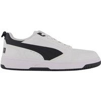 Tênis Puma Rebound V6 Low Masculino Branco/Preto