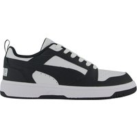 Tênis Puma Rebound V6 Low Masculino Preto/Branco