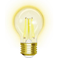 Aigostar WiFi WB slimme filamentlamp G45 E27 amber