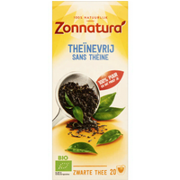 Zonnatura theïnevrije zwarte thee - 20 stuks