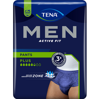 Tena Men Active Fit Pants Plus L/XL | Incontinence Underwear 8 pack