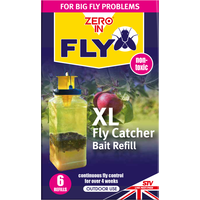 Zero In XL Fly Catcher Bait Refil 6 pack Sachets