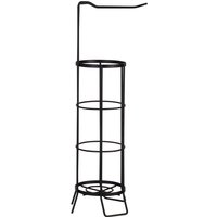 Maison by Premier Linnea Black Toilet Roll Holder