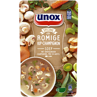 Unox Romige Kip Champignon Soep - 570 ml