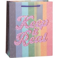 Mikirei Gift Bags Rainbow Quote Assorted Medium 6pcs