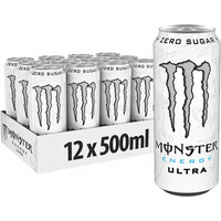 MONSTER ENERGY Ultra White frisdrank - 12 x 500 ml