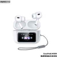 REMAX CozyPods W30N Noise-Cancelling True Wireless Earbuds - White