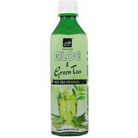 【Verkoeling】Drinks Aloe Green Tea TROPICAL flavor 500ml ×20 bottles