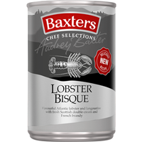 Baxters Lobster Bisque Chef's Selection Soup 400g