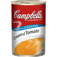 Campbells Condensed Cream of Tomato Soup 295g