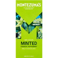 Montezuma's Minted Milk Chocolate 90g