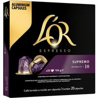L'OR koffiecups Espresso Supremo 20 st.