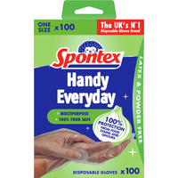 Spontex Handy Multipurpose 100 Disposable Gloves