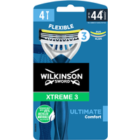 Wilkinson Sword Xtreme 3 Ultimate Comfort Men's Disposable Razors x4