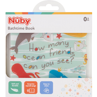 Nuby Bathtime Book 0+Months