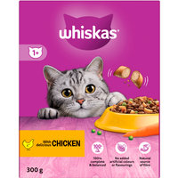 Whiskas 1+ with Delicious Chicken 300g