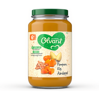 OLVARIT Maaltijd 6maanden+ Pompoen Kip Aardappel 200gr