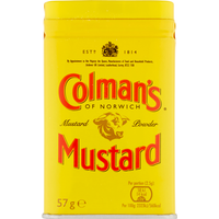Colmans Mustard Tin Powder 57g