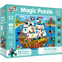 Galt Magic Puzzle Pirate Ship Jigsaw Puzzle