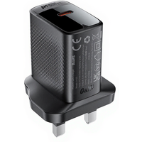 ACEFAST PD30W GaN USB-C Charger - Black