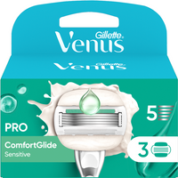 Gillette Venus ComfortGlide Sensitive Razor Blade Refills 3 Pack