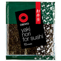 Obento Yaki Nori 10 vellen 25 g
