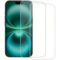 2-pack iPhone 14 Pro telefoonfilm met volledige schermdekking van high-definition gehard glas film 2-pack 14Pro Geharde Film Iphone14Pro Mobiele Telefoon Film Volledige Schermdekking HD 14pro