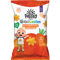 Piccolo Organic Carrot Star Puffs 7+ Months 4 x15g