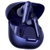 Soundcore Liberty 4 NC - blauw draadloze oordopjes met ruisonderdrukking - 98,5% ruisonderdrukking, adaptieve oor- en omgevingsruisonderdrukking, hoge-resolutie-audio, batterijduur van 50 uur, draadloos opladen, Bluetooth 5,3