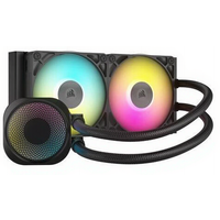 Corsair iCUE LINK TITAN RX RGB alles-in-één vloeistofkoeler voor processor, 12 cm, zwart, 1 stuk