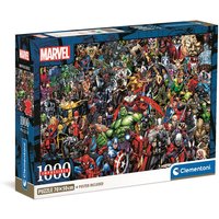 Clementoni Marvel 1000 Piece Impossible Puzzle