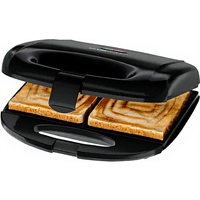 Clatronic ST-3814 - Sandwichbroodbak - 2-slice - met antiaanbaklaag - zwart