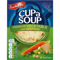 Batchelors Cup a Soup Cream of Vegetables & Croutons 122g